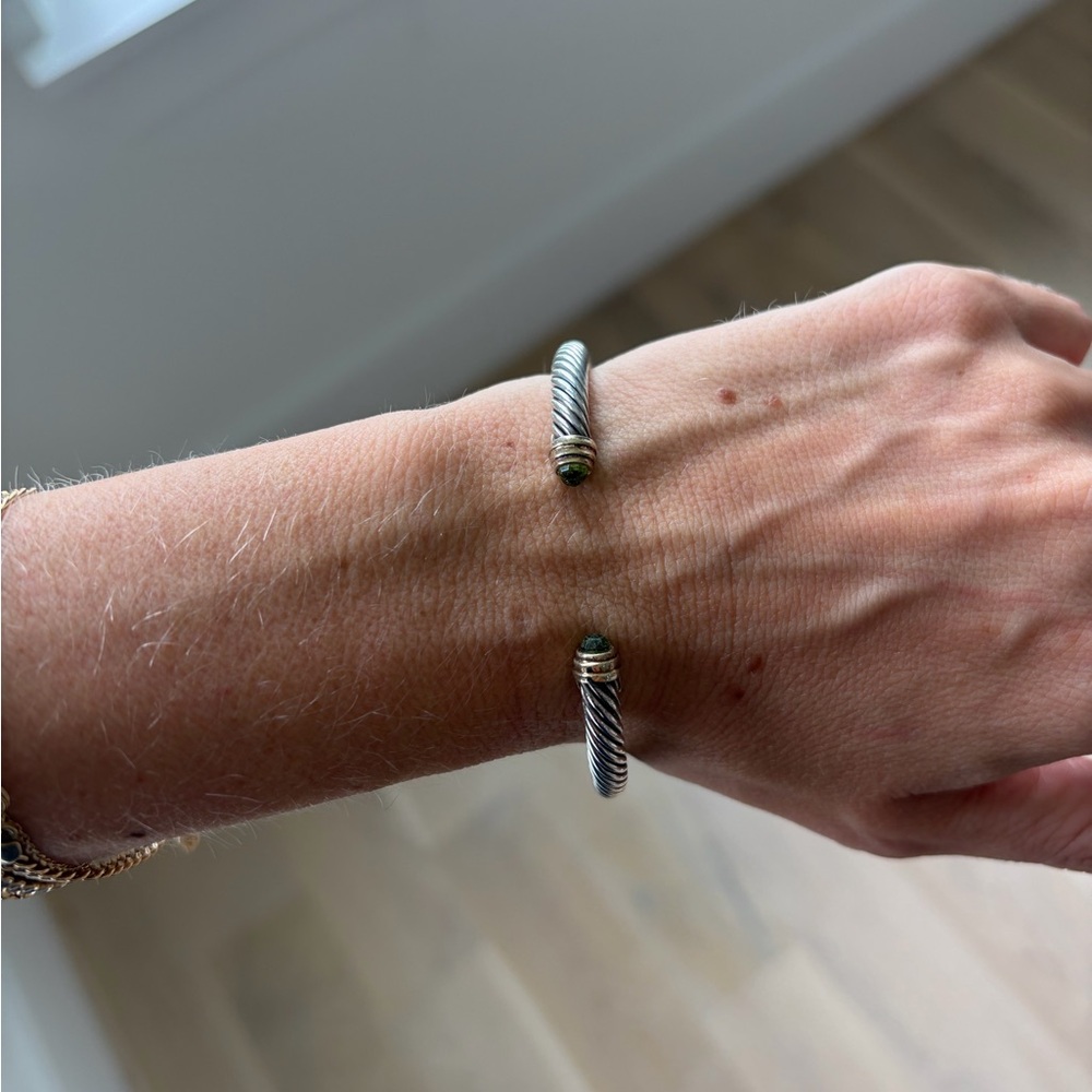 David Yurman Classic Cable Bracelet Peridot - Picture 5 of 6